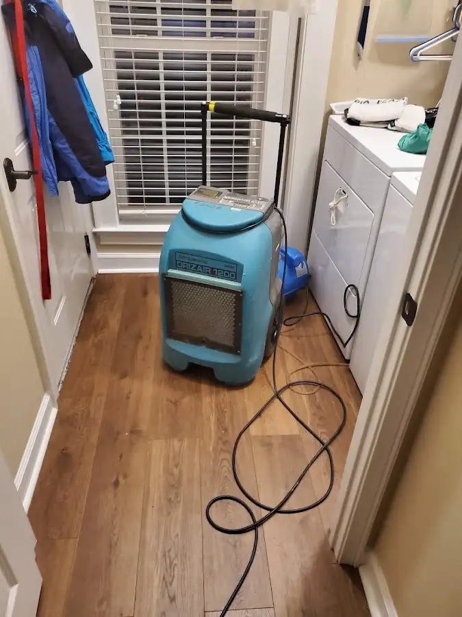 Commercial dehumidifier deployed for Crawl Space Restoration in Lake Shore