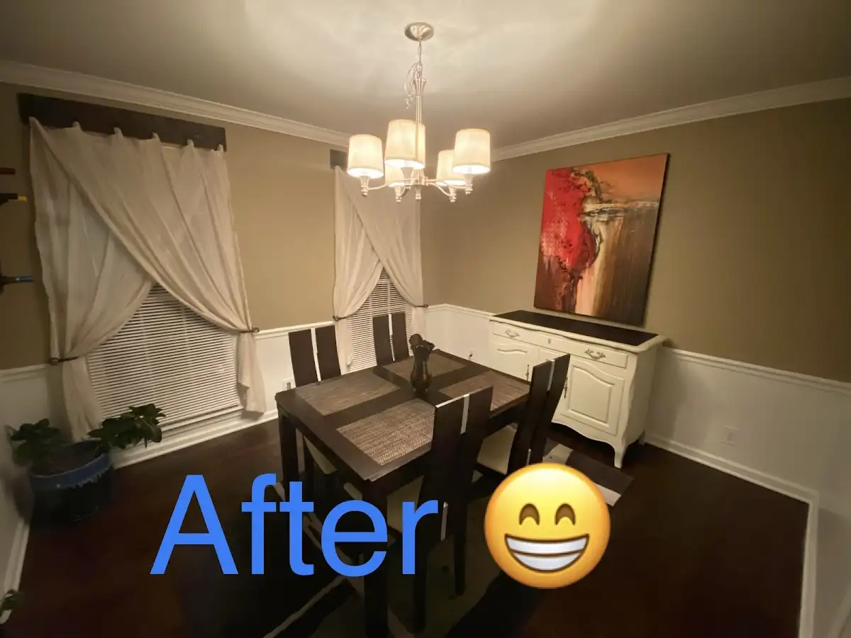 Professional dining room restoration after water damage in Lake Shore